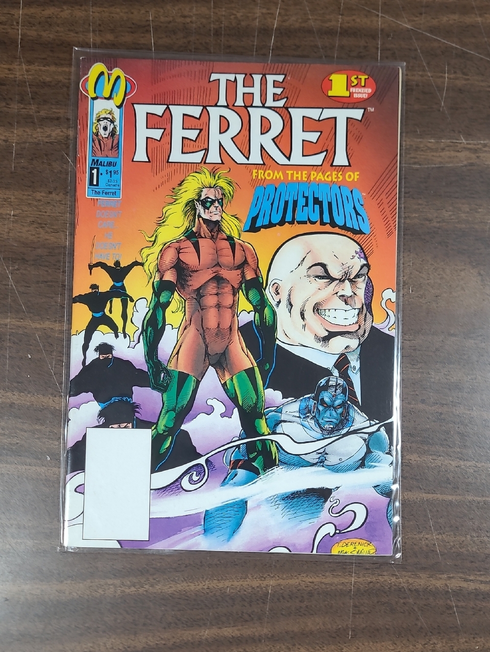 Malibu The Ferret Comic Book #1 Bagged